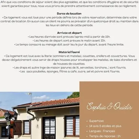 Holiday home Maison Au Coeur D'orly *